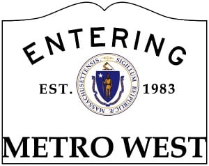 Massachusetts: Entering Metro West