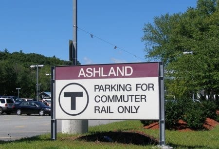 Ashland, MA, MBTA Stop
