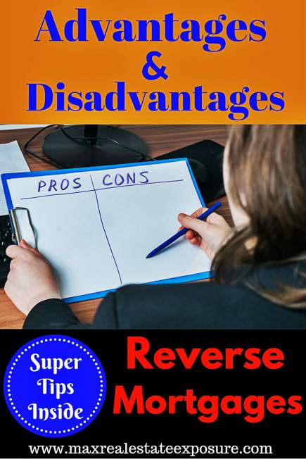 Advantages and Disadvantages of a Reverse Mortgage