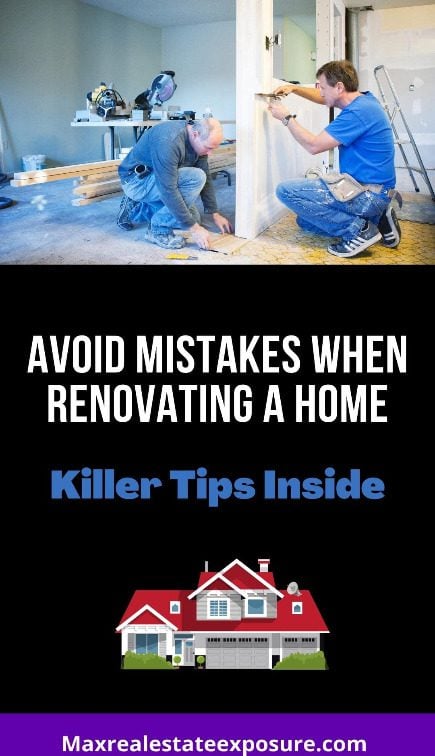 Avoid Mistakes Renovating a Home