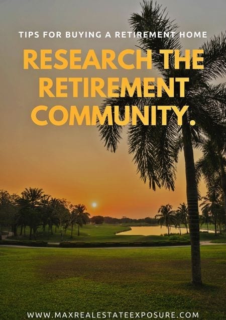 Buying a Home in a Retirement Community