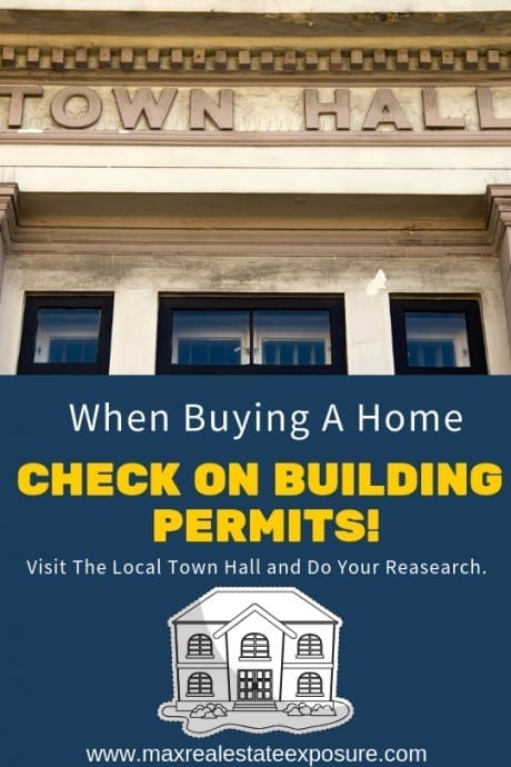 Check For Building Permits When Buying a House