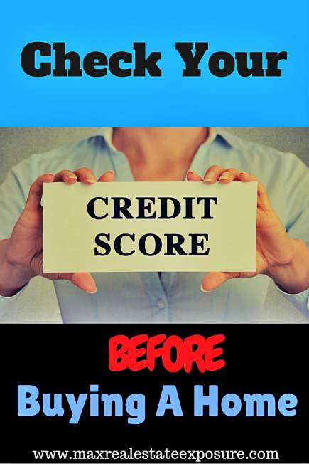 Check Your Credit Score Before Buying a House