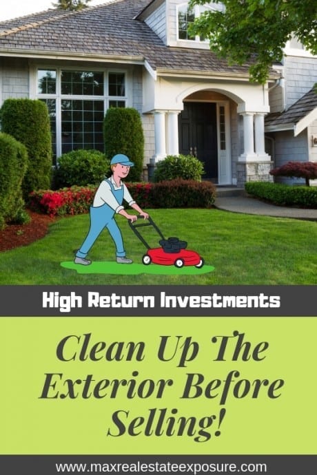 Clean Up House Exterior Before Selling