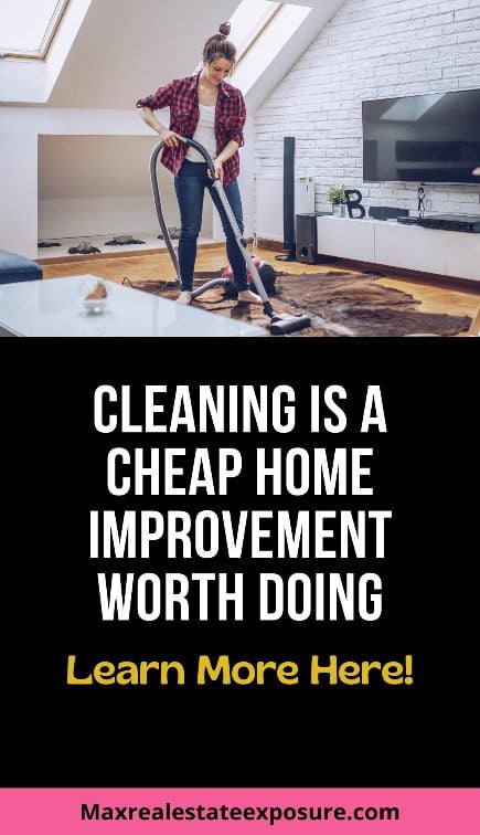 Cleaning is a Cheap Home Improvement