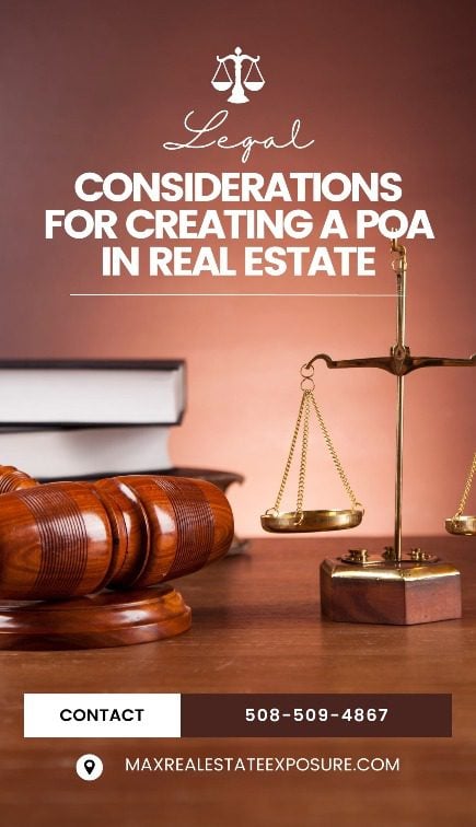 Considerations Under POA for Real Estate