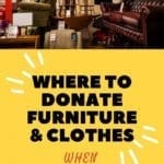 Donate Furniture and Clothes