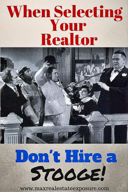 Don't Hire a Realtor Stooge 
