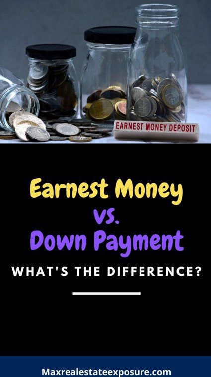 Earnest Money vs Down Payment