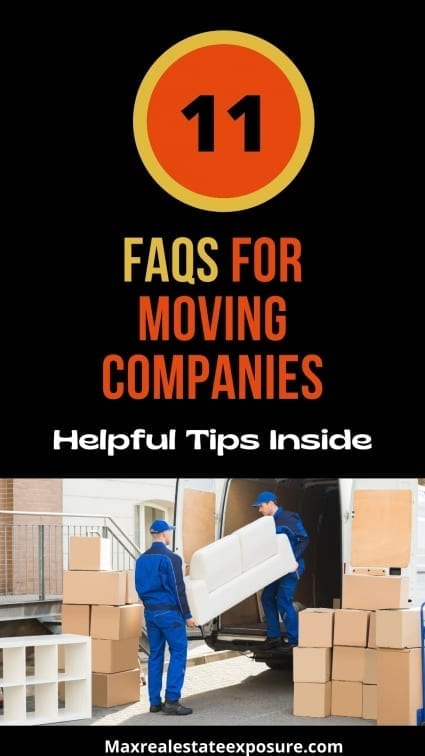 FAQS For Moving Companies
