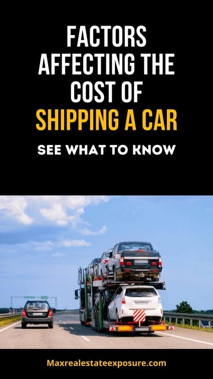 Factors Affecting The Cost to Ship a Car