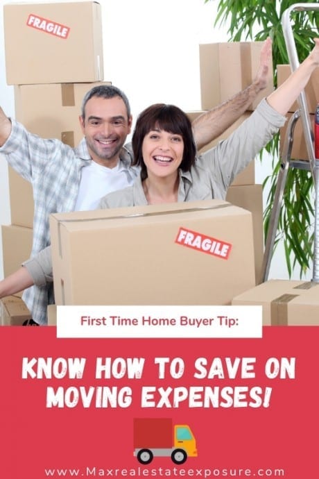 First Time Home Buyer Tip to Save on Moving Expenses