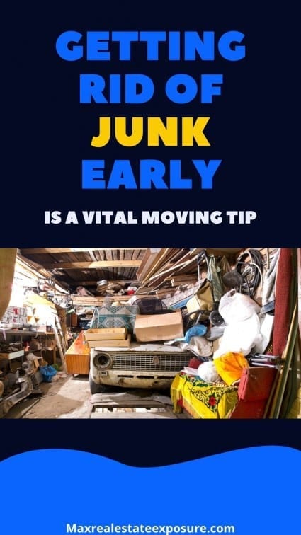 Get Rid of Junk Early When Moving