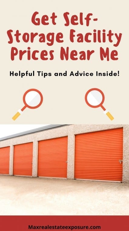 Get Self-Storage Facility Prices Near Me