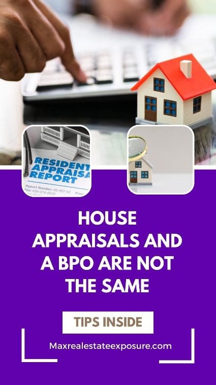 House Appraisals and BPOs Are Not The Same