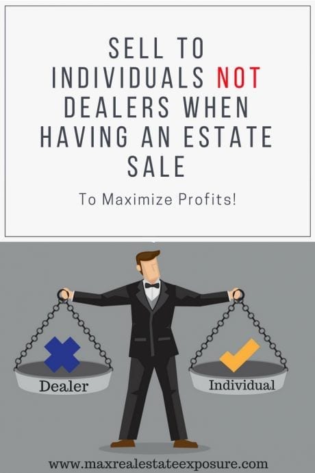 How do estate sales work