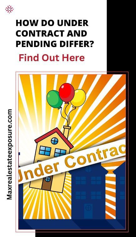 How do under contract and pending differ.