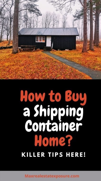 How to Buy a Shipping Container Home