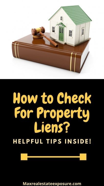 How to Search For Property Liens