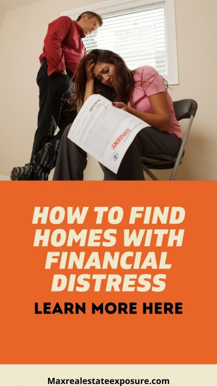 How to Find Homes With Financial Distress