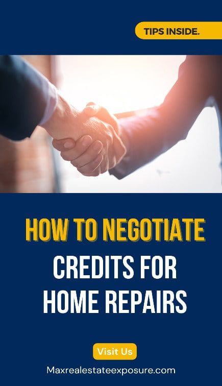 How to Negotiate a Credit For Home Repairs