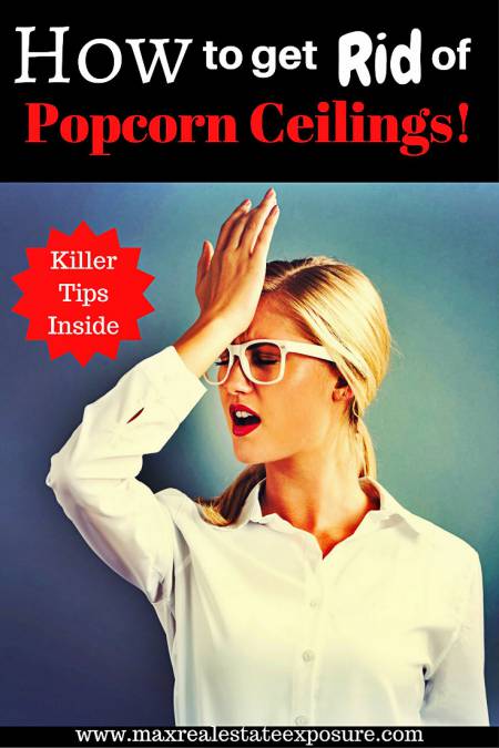 How to Remove Popcorn Ceilings