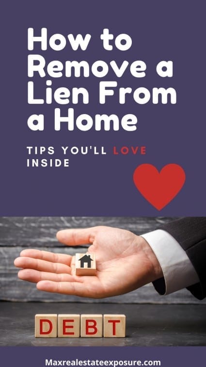 How to Remove a Lien From a Home