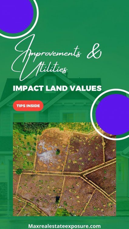Improvements and Utilities Impact Land Values