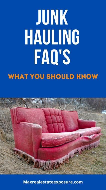Junk Hauling FAQ's