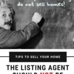 Listing Agent Should Not Be At Showings