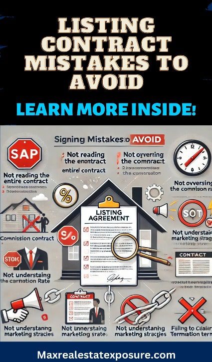 Listing Contract Mistakes to Avoid