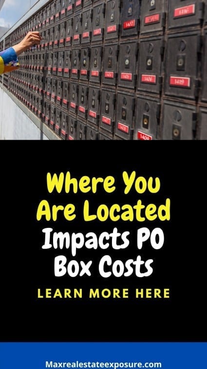 Location Impacts PO Box Costs