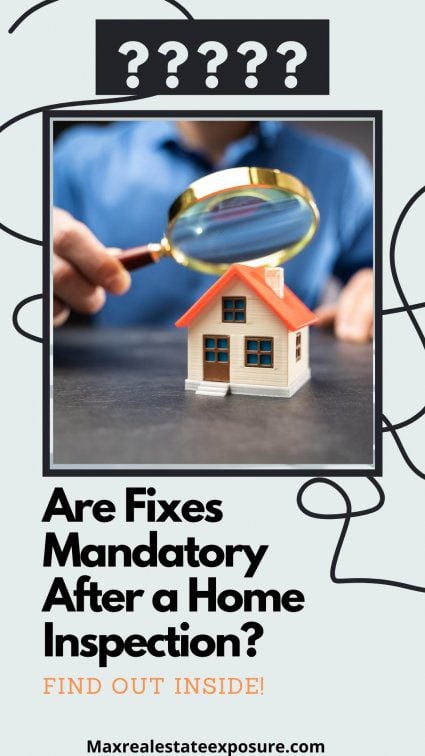 Mandatory Fixes Home Inspection