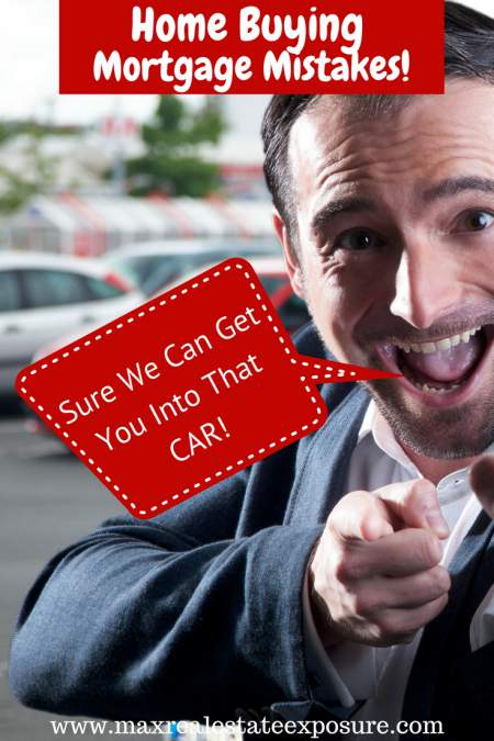 Mortgage Mistakes - Buying a Car