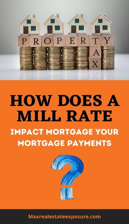 Mortgage Payments Are Impacted by Property Tax Mill Rates