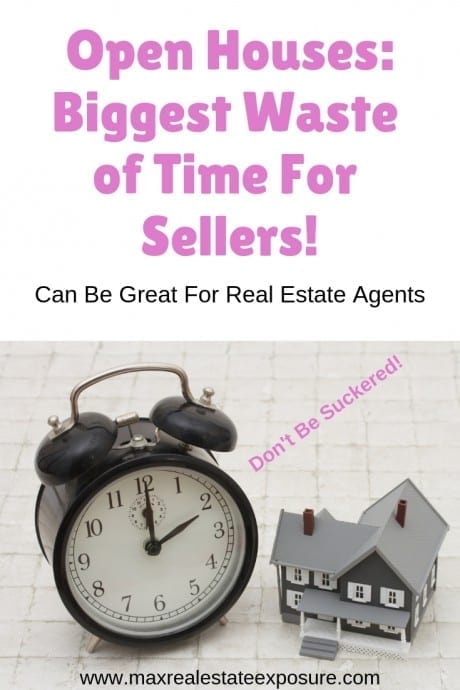 Open Houses Are Waste of Time For Sellers