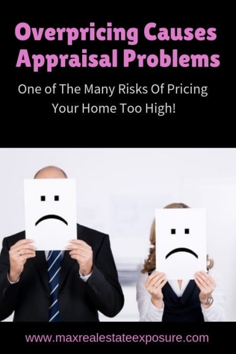 Overpricing a Home Causes Appraisal Problems