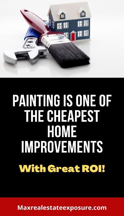 Painting is a Cheap Home Improvement