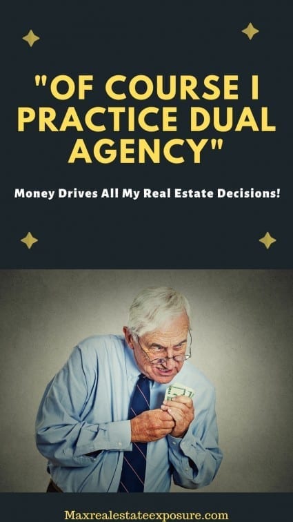 Agents Who Practice Dual Representation Think About Money