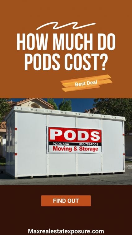 Cost of Moving PODS