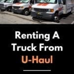 Renting a Truck From Uhaul