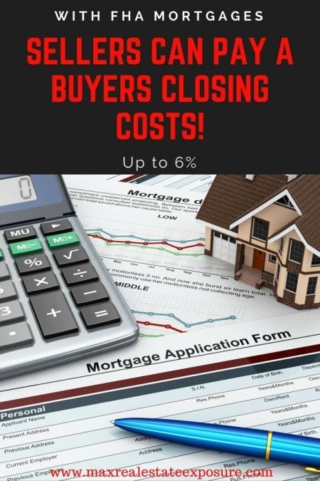 Sellers Can Pay up to 6 Percent of Closing Costs With FHA Loans