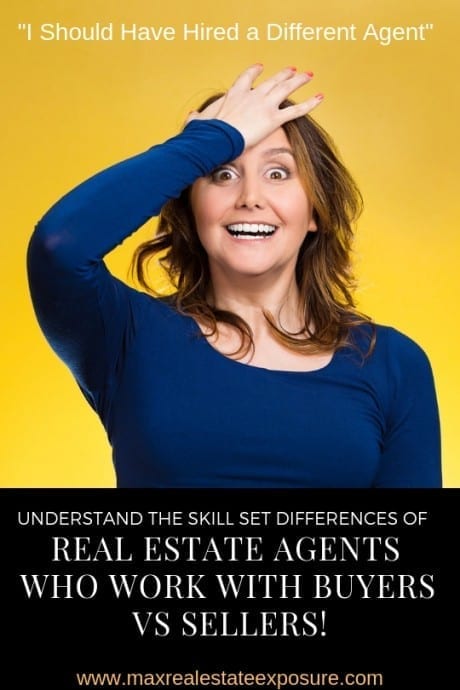 Skill Set Differences of Real Estate Agents Who Work With Buyers vs Sellers