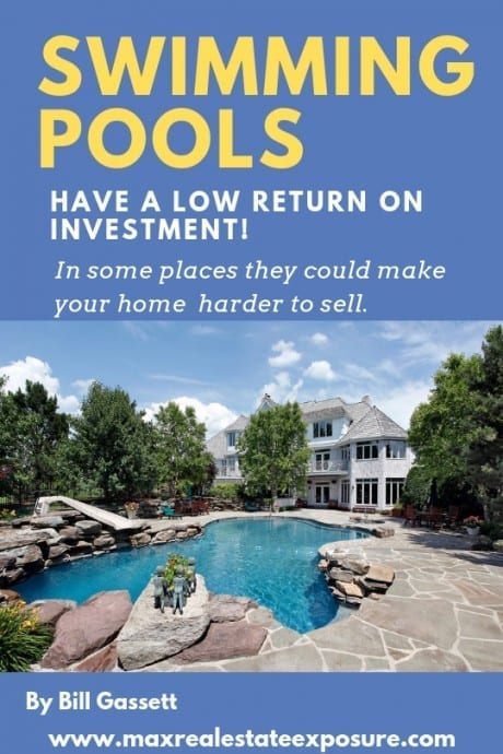 Swimming Pools Have a Low Return on Investment