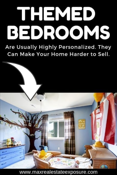 Themed Bedrooms Are An Improvement That Makes a Home Harder to Sell