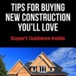 Tips For Buying New Construction