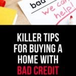 Tips For Buying a House With Bad Credit