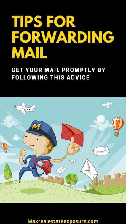 Notify sender of new address
