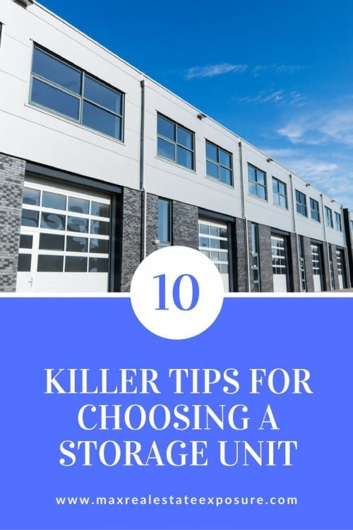 Tips For Picking a Storage Unit
