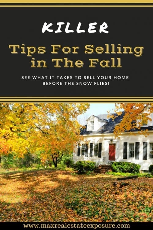Tips For Selling a Home in The Fall